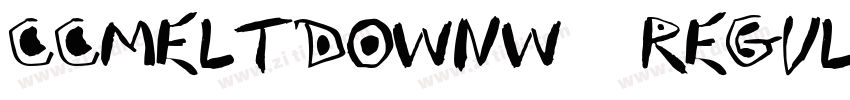 CCMeltdownW05 Regula字体转换 CCMeltdownW05 Regula字体转换